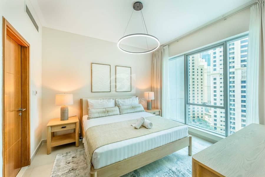 位于迪拜码头，滨海长廊公寓，德尔菲娜大厦 2 卧室的公寓 12999 AED - 8878460