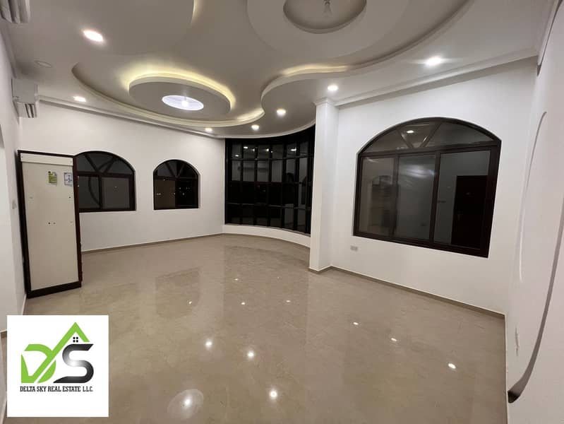 For rent, a studio for the first inhabitant, very large, in Mohammed bin Zayed City, Zone 31, excellent monthly location