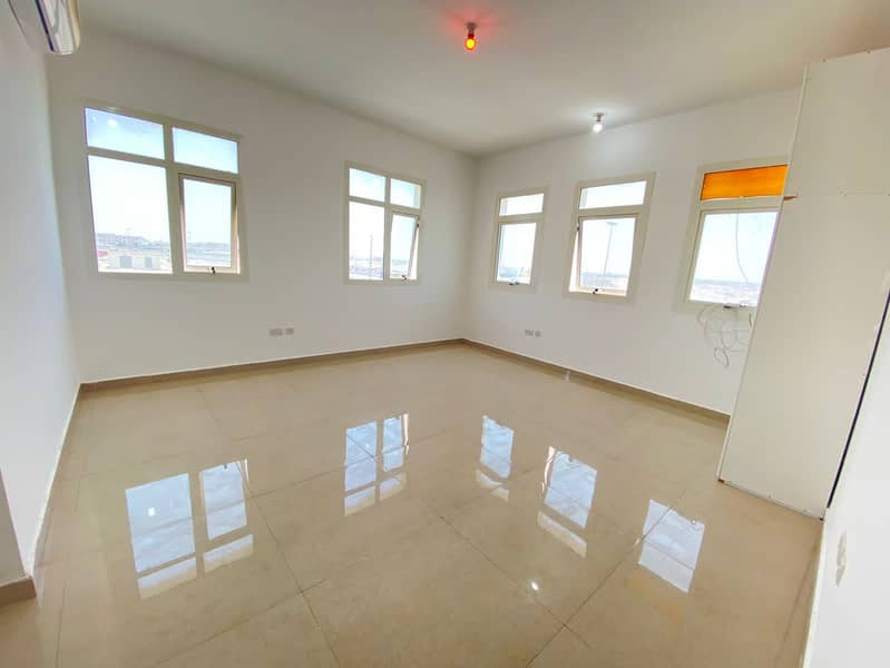 For rent an excellent studio, a wonderful area, in Mohammed bin Zayed City, next to Al Shaabiya, monthly
