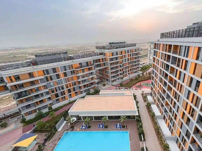 位于迪拜生产城(IMPZ)，中城综合区，努尔社区，努尔3号楼 的公寓 635000 AED - 8404061