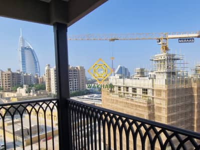 1 Bedroom Apartment for Rent in Umm Suqeim, Dubai - Burj Al Arab View | High Floor | Prime Location