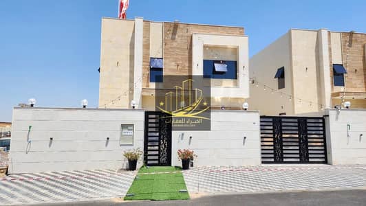 An exceptional offer on super deluxe villas in the Emirate of Ajman Al Helio without a down payment, including registration, water and electricity fee
