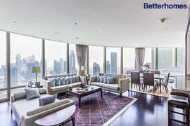 شقة في برج خليفة،وسط مدينة دبي 2 غرف 6950000 درهم - 8880320