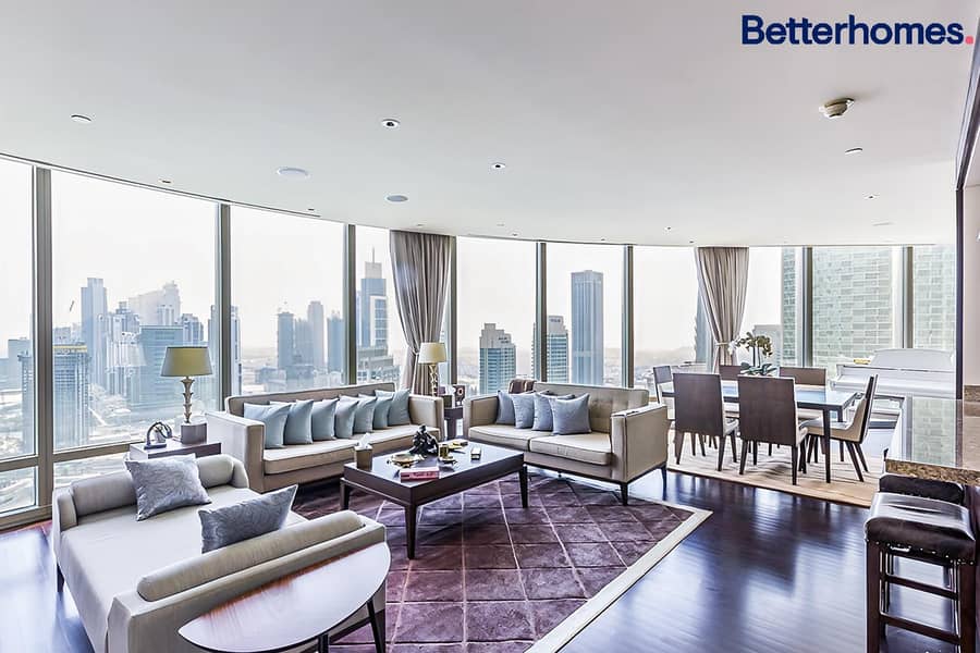 位于迪拜市中心，哈利法塔 2 卧室的公寓 6950000 AED - 8880320