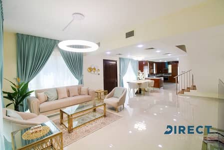 4 Bedroom Villa for Rent in Jumeirah Village Circle (JVC), Dubai - Modern Furnishing | Ready to Move In | Great Location