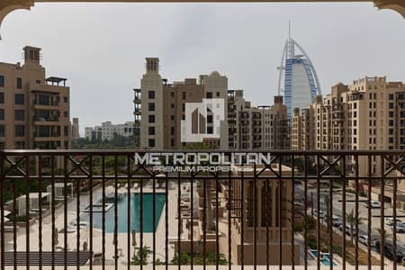 4 Bedroom Penthouse for Sale in Umm Suqeim, Dubai - Pool and Burj Al Arab View | Fully Upgraded