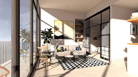 1 Bedroom Apartment for Sale in Motor City, Dubai - 0002_LIVING-ROOM-1-OPEN. jpg