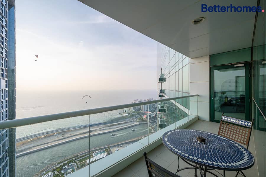 High Floor|Beach Access|Upgraded Furnished & Vacant