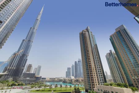 3 Bedroom Flat for Rent in Downtown Dubai, Dubai - Largest Layout | Burj and Fountain View | Vacant