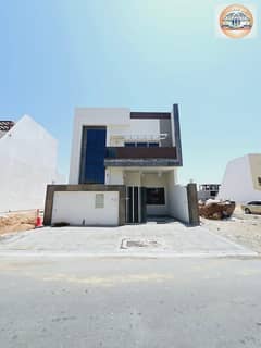 Townhouse for sale - including registration and ownership fees, directly next to a mosque - modern design - completely stone facade - freehold for all nationalities for life