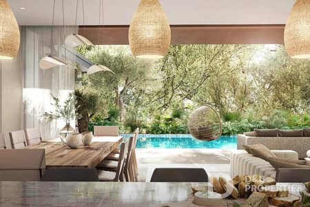 5 Bedroom Villa for Sale in Tilal Al Ghaf, Dubai - Exclusive I Park And Pool Facing I Single Row