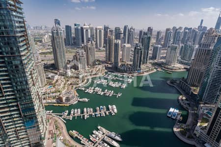 3 Bedroom Apartment for Rent in Dubai Marina, Dubai - Marina+Sea View | Negotiable price | Fendi Design
