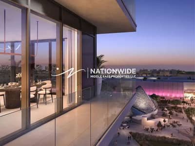 1 Bedroom Apartment for Sale in Saadiyat Island, Abu Dhabi - Invest Now |Stunning 1BR| High ROI| Amazing Views