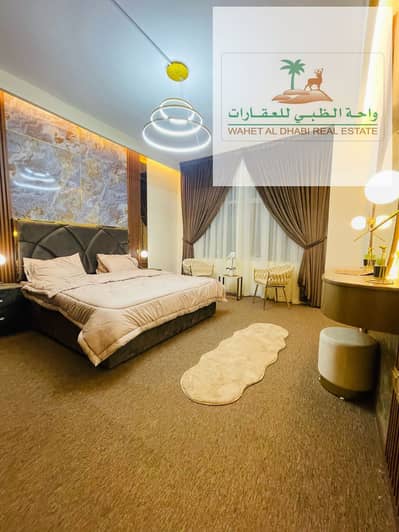 Apartments for sale in Ajman, Al Rashidiya area Two rooms and a hall in Horizon Towers A very excellent area of 1800 feet Central air-conditioning