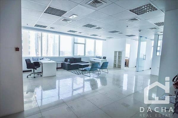 Fully fitted office for rent in HDS Business Center