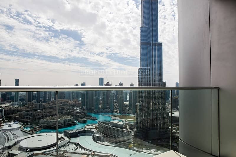 3 Bedroom | Burj Khalifa and Fountain View