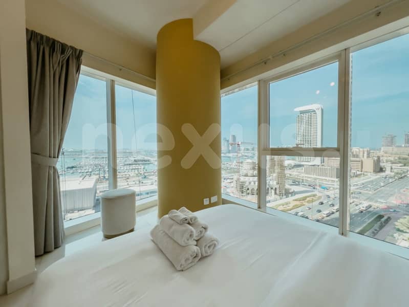 位于迪拜码头，达马克塔楼 2 卧室的公寓 219000 AED - 8641891