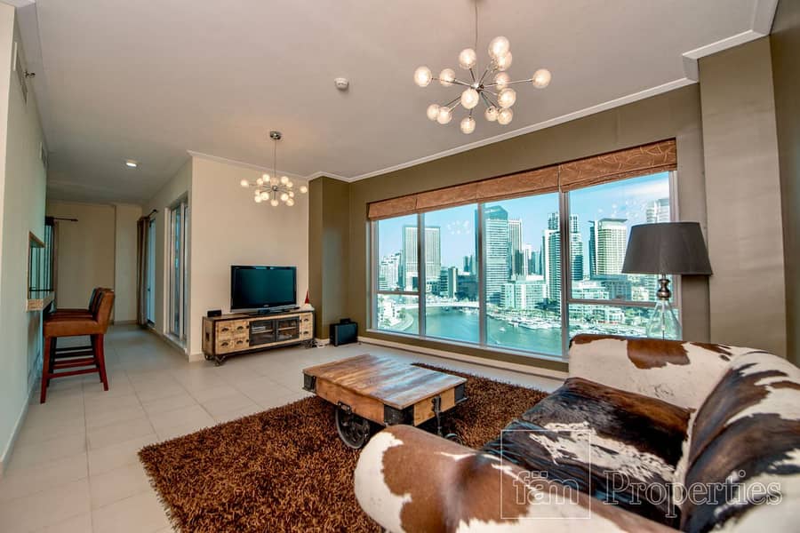 位于迪拜码头，滨海长廊公寓，德尔菲娜大厦 3 卧室的公寓 5500000 AED - 8883853
