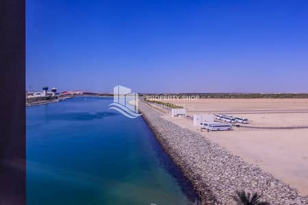 阿拉哈海滩， 阿布扎比 2 卧室单位待租 - 2-bedroom-apartment-abu-dhabi-al-raha-beach-al-ziena-tower-f-view-from-br-2. JPG