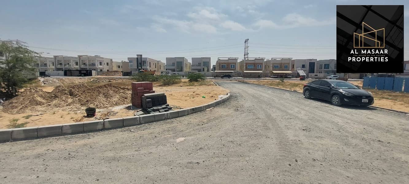 For sale land in Yasmeen area 410 meters excellent location in JPG land corner two streets and the price includes registration and ownership fees An o