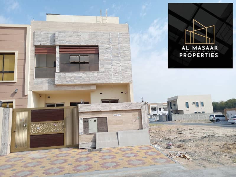 Own a villa in Ajman at the lowest prices and without annual expenses and freehold for all nationalities and great facilities in payment.