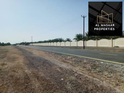 Plot for Sale in Al Manama, Ajman - Freehold for life in Manama, Basin 9, area of ​​5829 feet, next to the mosque, all services, and the public road, at a very reasonable price for every
