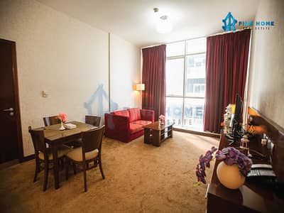فلیٹ 1 غرفة نوم للايجار في دانة أبوظبي، أبوظبي - شقة غرفة واحدة واسعة | مفروشة بالكامل | نظام دفع مرن
