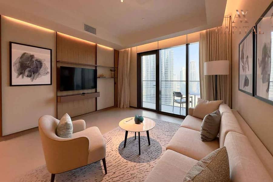 位于迪拜市中心，迪拜歌剧院谦恭公寓，The Address Residences Dubai Opera Tower 1 3 卧室的公寓 10600000 AED - 8885174