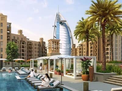 4 Bedroom Apartment for Sale in Umm Suqeim, Dubai - highest floor | burj al arab view | full sea view