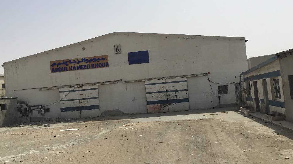 For sale baundrywall with shed industrial area no 12 main road