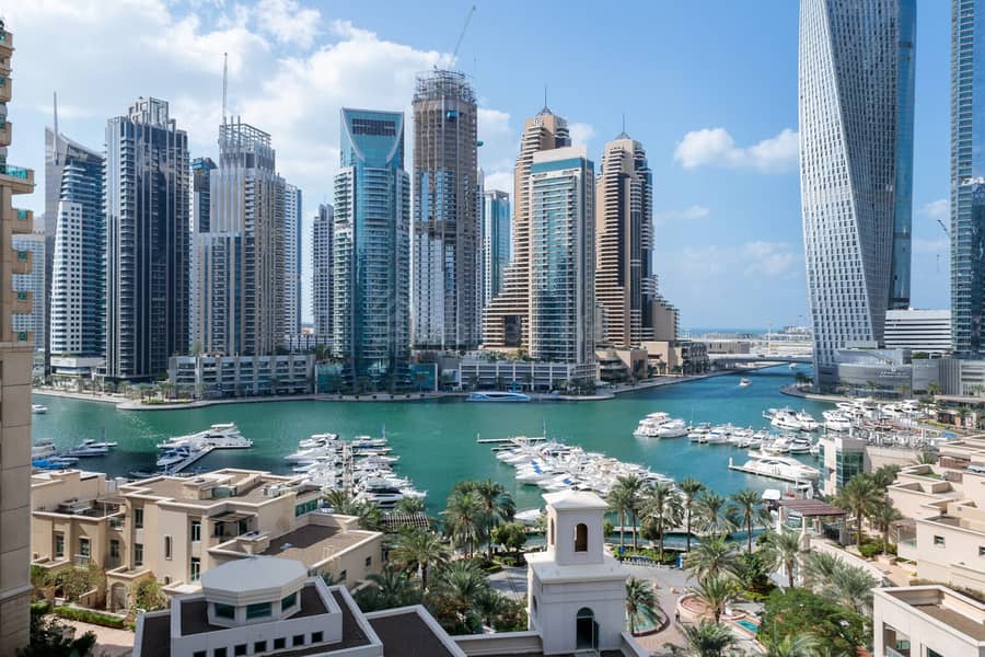 位于迪拜码头，迪拜滨海大厦（怡玛6号大厦），阿尔梅克大厦 2 卧室的公寓 4500000 AED - 8884626