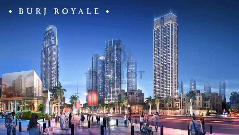EXCELLENT LOCATION IN DOWNTOWN| BEST INVESTMENT  BURJ ROYALE