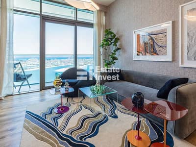 2 Bedroom Apartment for Sale in Dubai Harbour, Dubai - Living Room 1. jpg