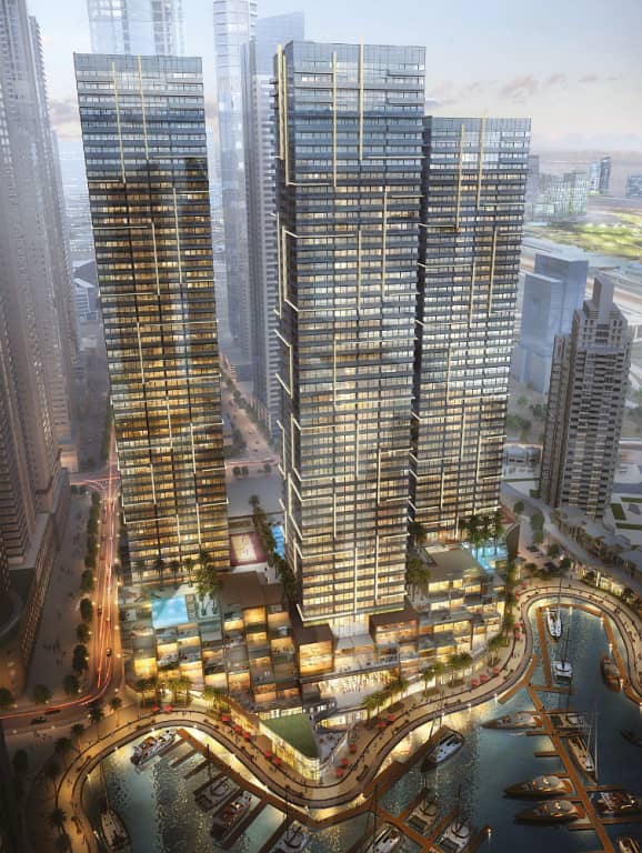 位于迪拜码头，滨海之门 2 卧室的公寓 2390000 AED - 3080258