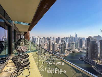 3 Bedroom Flat for Sale in Dubai Marina, Dubai - Vacant On Transfer / Renovated / Full Marina View