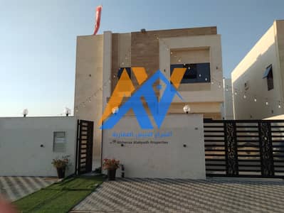 Villa for sale in Ajman, Al Helio area, 4 master bedrooms, excellent area, and a very excellent price, including everything