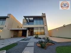 Villa for sale in Ajman, Al Rawda area, first inhabitant, super deluxe finishes, excellent area, easy exit, Dubai and Sharjah