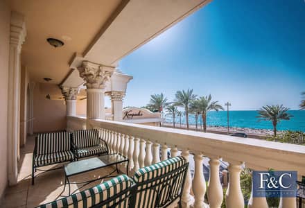 2 Bedroom Flat for Rent in Palm Jumeirah, Dubai - Full SeaView|Spacious Room|All access to Balcony