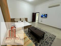 Brand New  Spacious Furnished Studio Sep/ Kitchen Excellent Bath Nice Layout In Shakhbout City