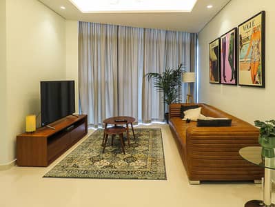2 Bedroom Apartment for Rent in Business Bay, Dubai - Living (5). jpg