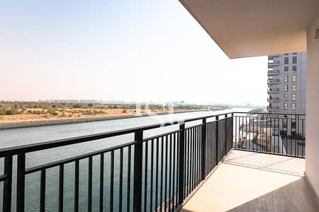 1 Bedroom Flat for Rent in Yas Island, Abu Dhabi - water-edge-yas-island-abu-dhabi-balcony (3). JPG