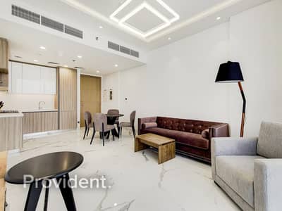 1 Bedroom Apartment for Sale in Dubai Hills Estate, Dubai - 1_Kitchen-Reception-2. jpg