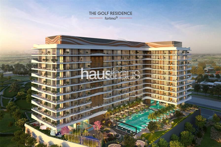 位于迪拜山庄，Golf Residences by Fortimo 2 卧室的公寓 2600000 AED - 8890576