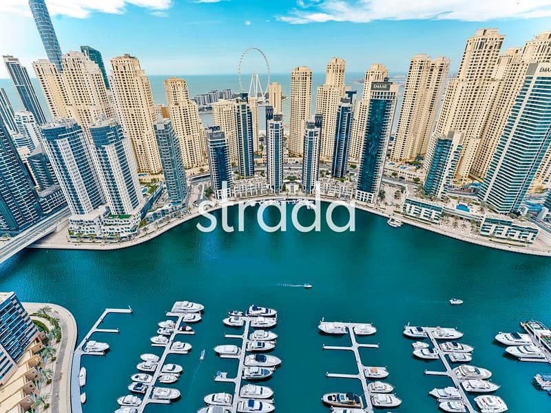 位于迪拜码头，迪拜滨海维达公寓 3 卧室的公寓 6300000 AED - 8832677
