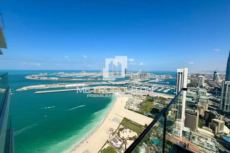 2 Bedroom Flat for Sale in Jumeirah Beach Residence (JBR), Dubai - Spacious Apt | Full Sea View | Type 01