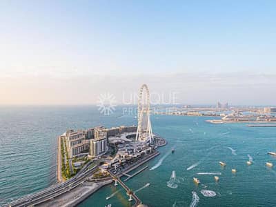 2 Bedroom Flat for Sale in Jumeirah Beach Residence (JBR), Dubai - High Floor | Exclusive | Sea and Ain Dubai Views