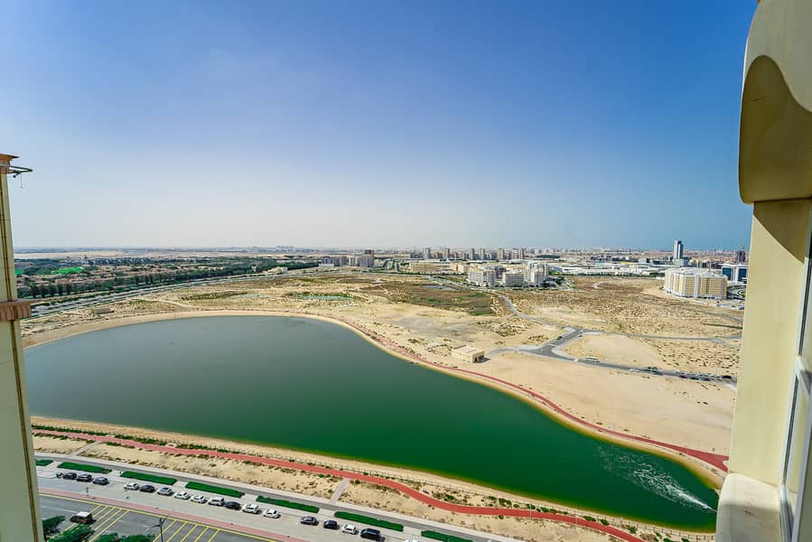 شقة في لاجو فيستا B،لاجو فيستا،مدينة دبي للإنتاج 2 غرف 950000 درهم - 8891574