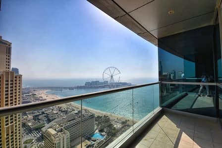 3 Bedroom Flat for Sale in Jumeirah Beach Residence (JBR), Dubai - Sea + Dubai Eye views | High Floor | Lowest Price