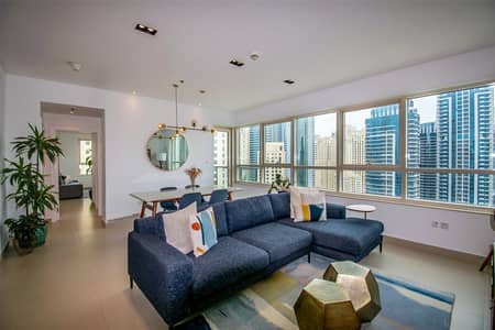 2 Bedroom Apartment for Rent in Dubai Marina, Dubai - Chiller Free | Upgraded | Marina View