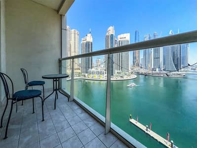 迪拜码头， 迪拜 1 卧室公寓待租 - 位于迪拜码头，滨海景观大厦，滨海景观大厦B座 1 卧室的公寓 110000 AED - 8891820